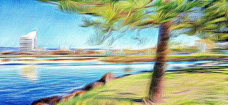 A digital transformation of my photo